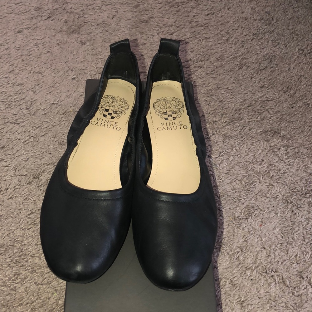 Vince Camuto Etheda Black Ballet Flat